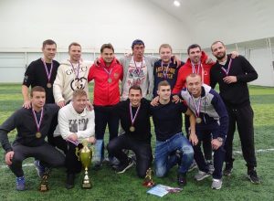Александр Ломовицкий сыграл в футбол с друзьями Дениса Глушакова