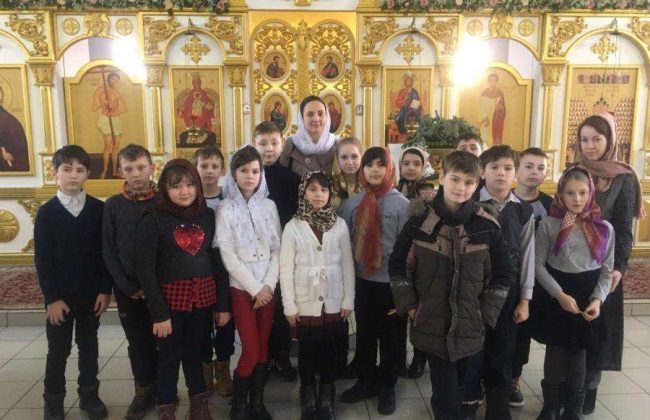 Ясногорские школьники посетили храм