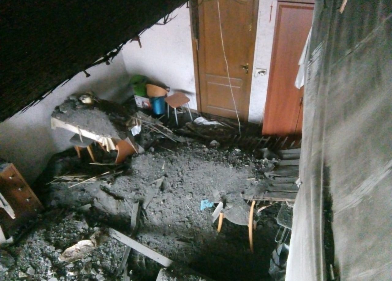 В Тульской области обрушился потолок в квартире