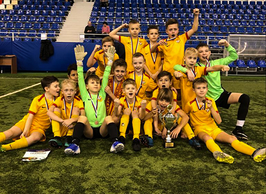Юные футболисты тульского "Арсенала" заняли третье место на соревнованиях в Тамбове