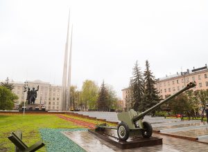 Благоустройство Площади Победы в Туле завершили в срок