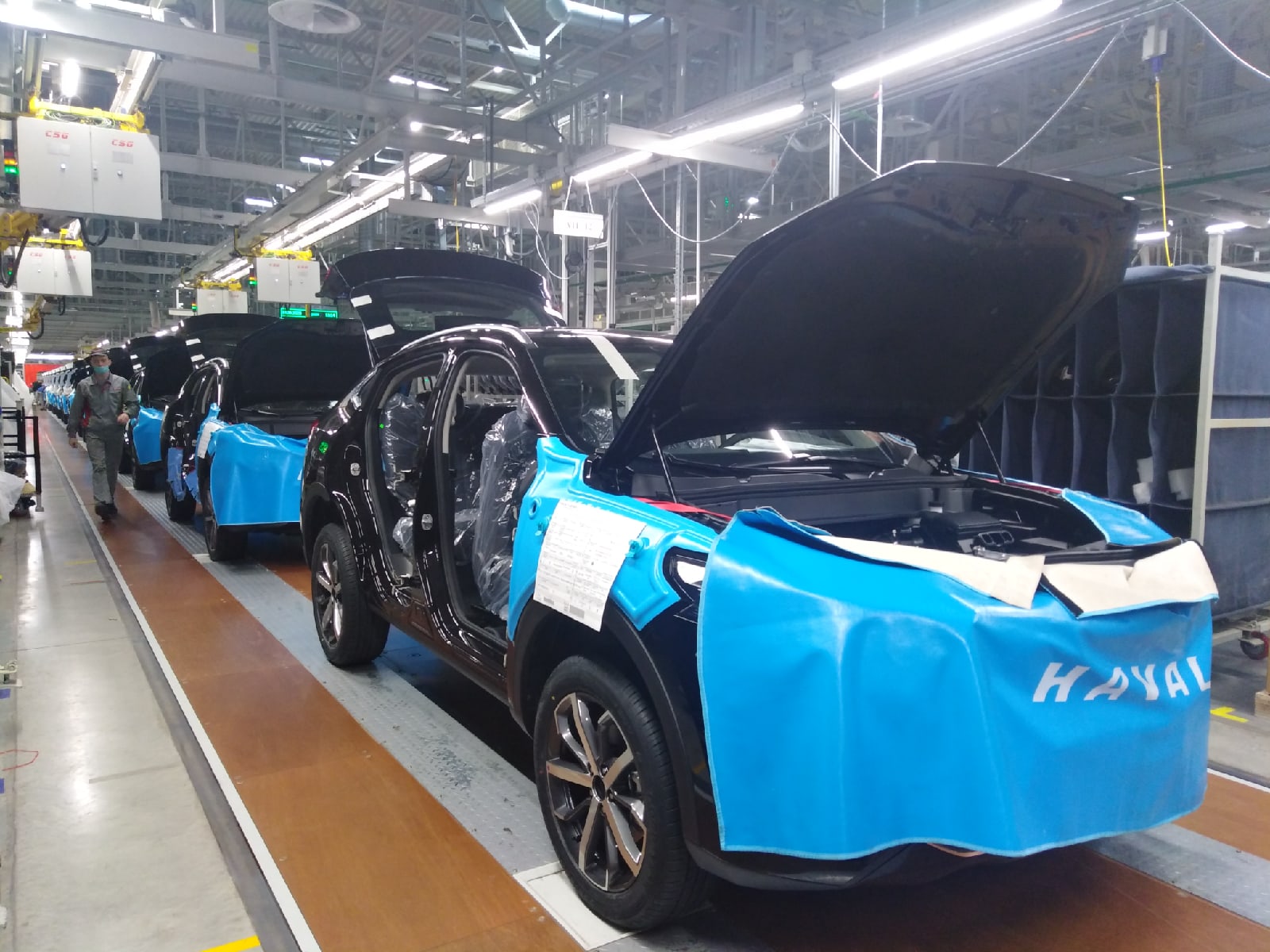 Завод haval не работает