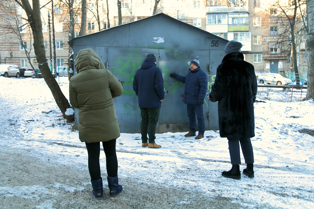 В Туле в Советском округе нашли незаконно построенные гаражи