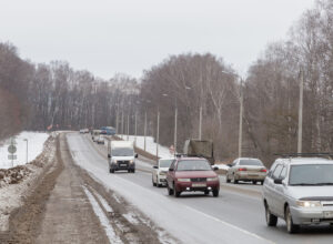 На трассе Тула-Новомосковск установлено освещение возле двух населенных пунктов