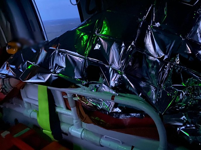 В Тульской области вертолет санавиации доставил в больницы 3 тяжелобольных пациентов