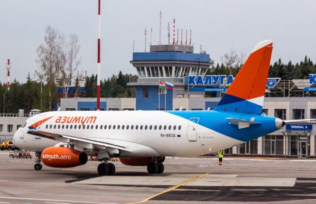 Международный аэропорт Калуга обслужил рекордное количество рейсов за одни сутки