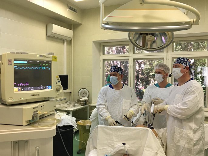 В Тульской области развивают лапароскопическую хирургию желудка