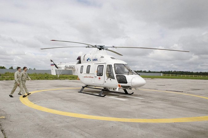 16-летнего подростка из Богородицка с ожогами доставили в Тулу вертолетом санавиации