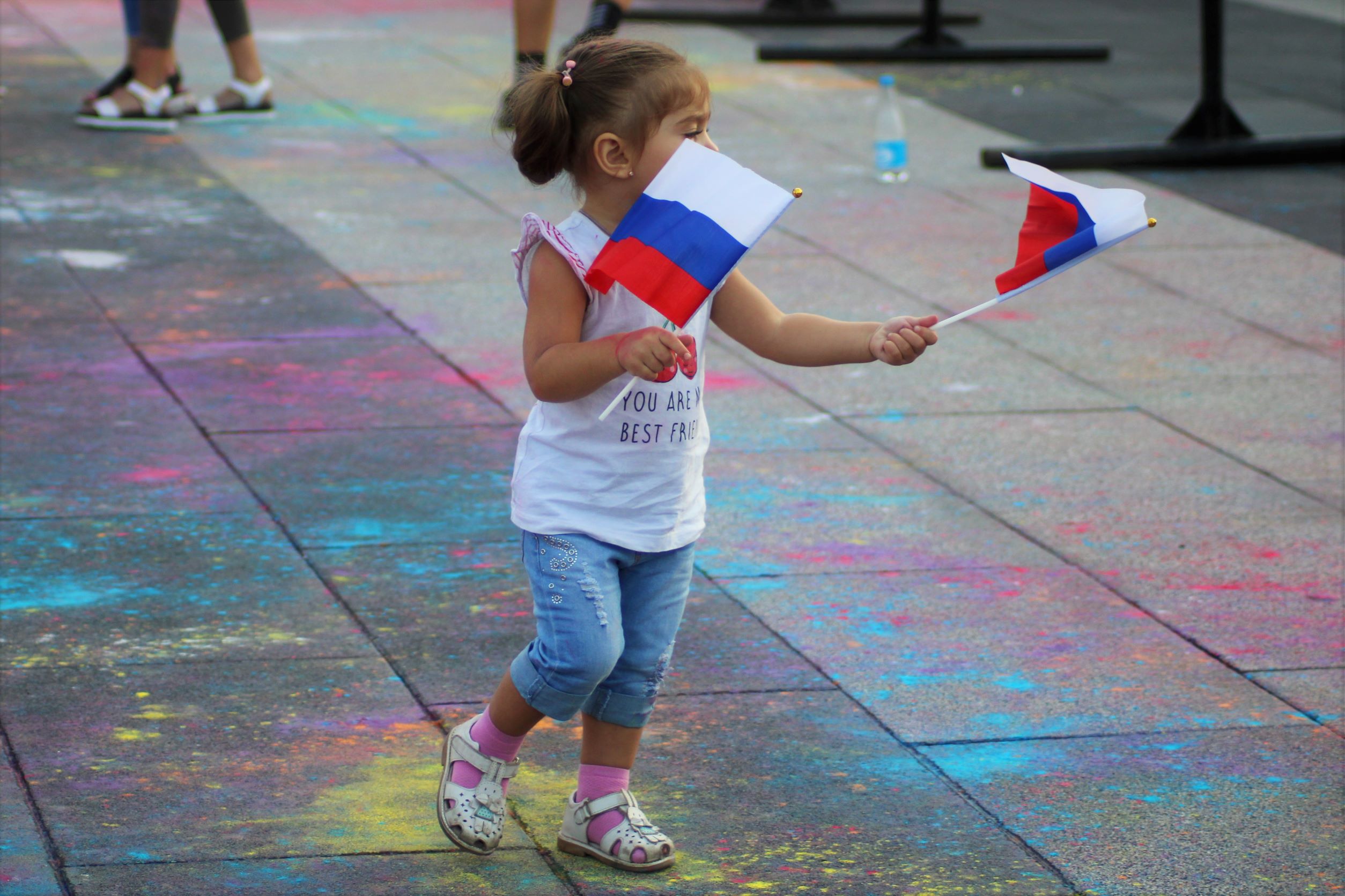 Флаг России Фото Детей