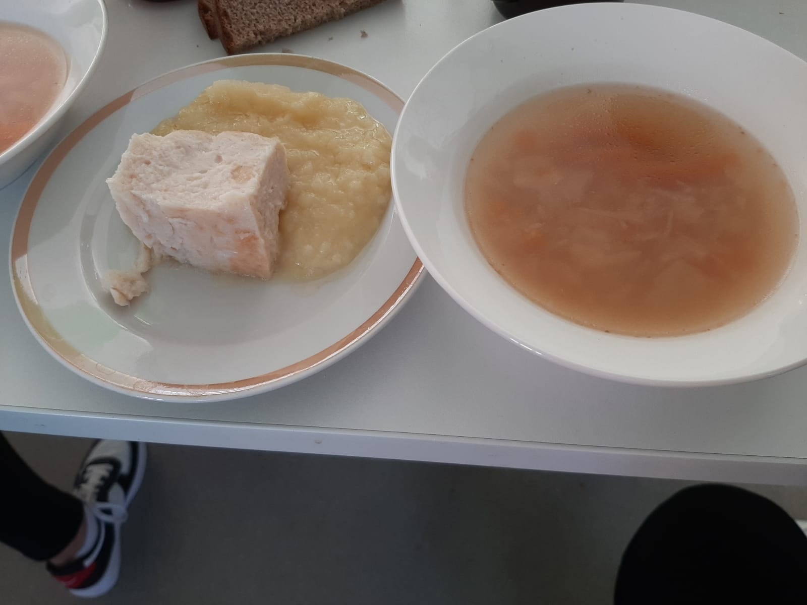 Фото Суп Макароны В Столовой