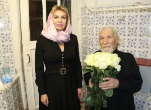 Ольга Слюсарева поздравила с юбилеем Почетного гражданина Тулы