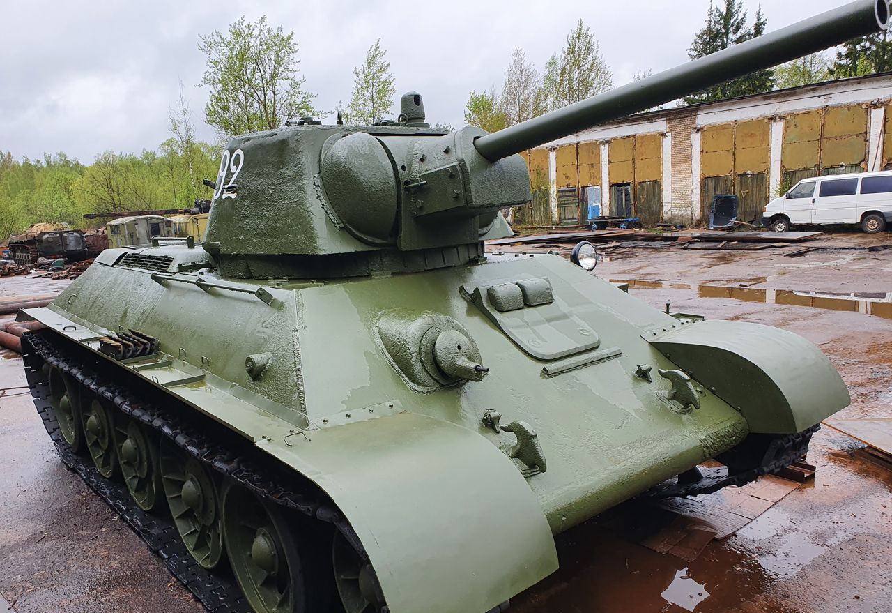 В Туле танк Т-34 выставлен на продажу за 5,5 млн рублей