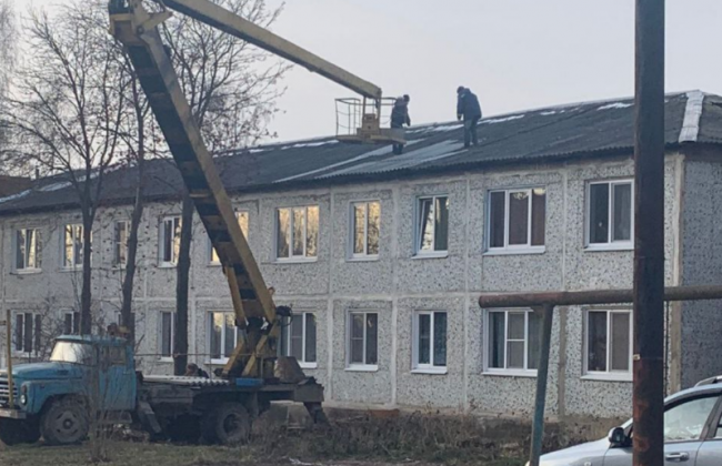 В Белеве после вмешательства прокуратуры отремонтировали крышу в доме ветерана ВОВ