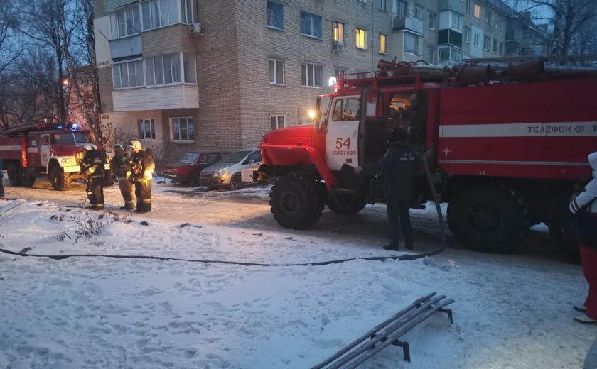 В Болохово из пожара на улице Соловцова эвакуирован 31 человек