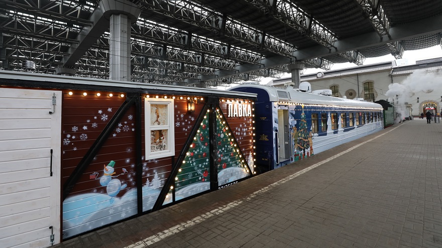 4 января поезд Деда Мороза прибудет в Тулу