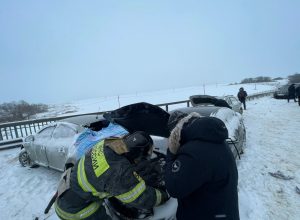 В Тульской области 5 января более 100 автомобилей пострадали в массовых ДТП