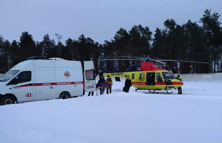 В Тульской области 8-летний ребенок получил травму позвоночника, катаясь на ледянке