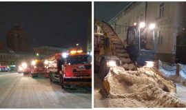 В Туле в уборке снега задействовано 115 единиц техники
