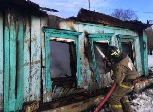 В Куркинском районе на пожаре в жилом доме погиб человек