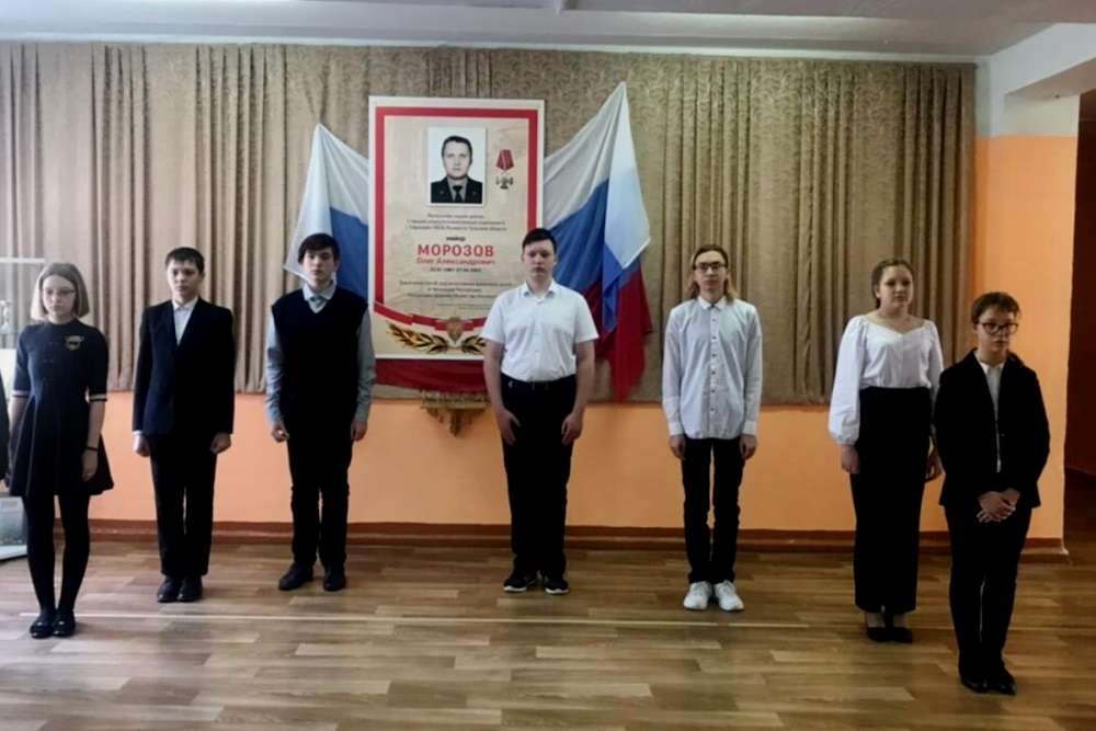 Юных жителей Ефремова приняли в ряды юнармейцев