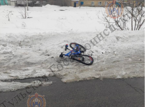 В Куркинском районе водитель на Chevrolet сбил 8-летнего велосипедиста