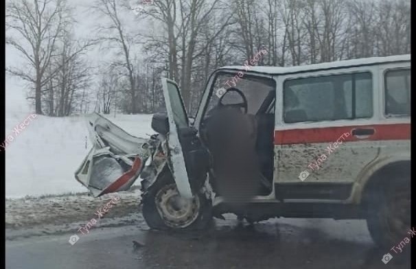 В Куркинском районе в ДТП с больничным автомобилем погибли 3 человека