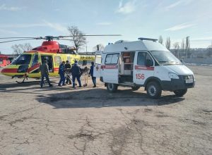 Пенсионерку из Ефремова с сердечным приступом доставили в тульскую больницу вертолетом санавиации