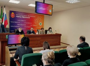 Глава ефремовской администрации Сергей Балтабаев представил отчет об итогах работы за 2021 год
