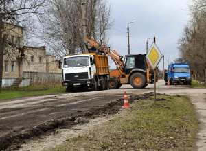В Узловой начали ремонт дороги по нацпроекту за 60 млн рублей