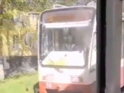 В Туле трамвай поехал задним ходом из-за ошибки водителя