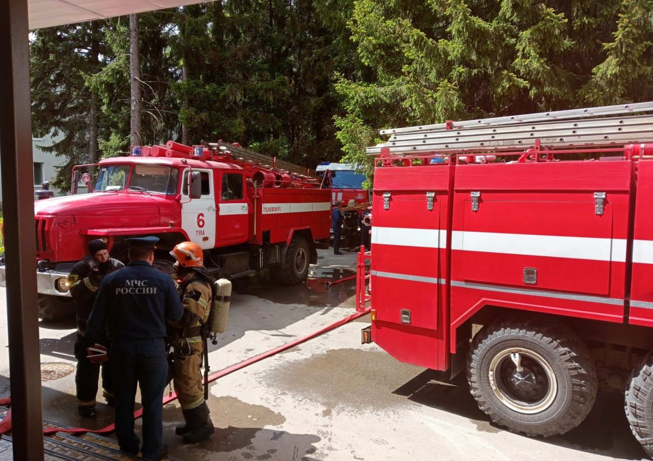 В Туле эвакуировали 250 человек из областного противотуберкулезного диспансера