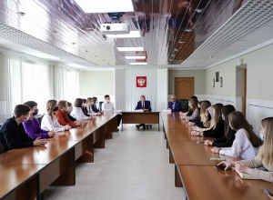 Дмитрий Миляев встретился со студентами Тульского филиала Финуниверситета