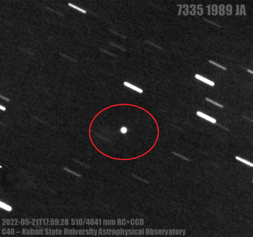 27 мая туляки смогут увидеть самый большой из известных астероидов 2022 года