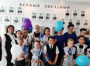 В воловской школе появилась «Парта Героя», посвященная Евгению Хрунову