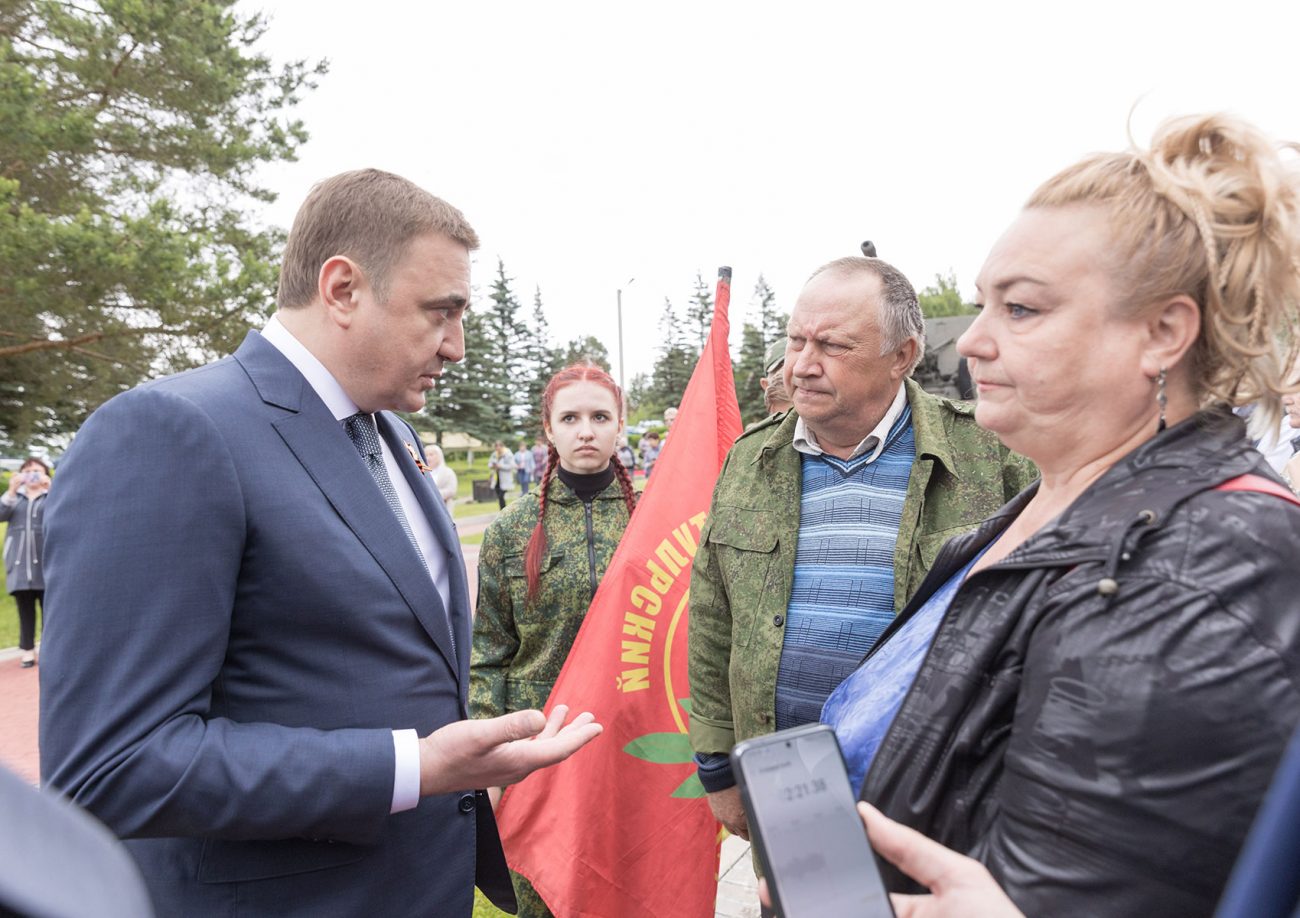 Жители Белевского района рассказали губернатору о возможном закрытии школы в деревне Березово