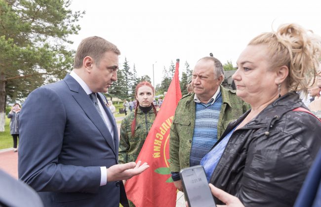 Жители Белевского района рассказали губернатору о возможном закрытии школы в деревне Березово
