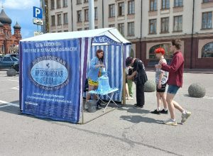 В Туле организована бесплатная раздача питьевой воды из-за жары