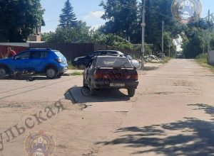 Двое несовершеннолетних туляков пострадали в ДТП в Щекине