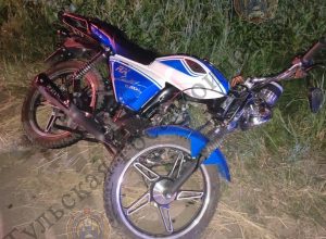 В Тульской области «Ford Focus» столкнулся с 17-летним мотоциклистом